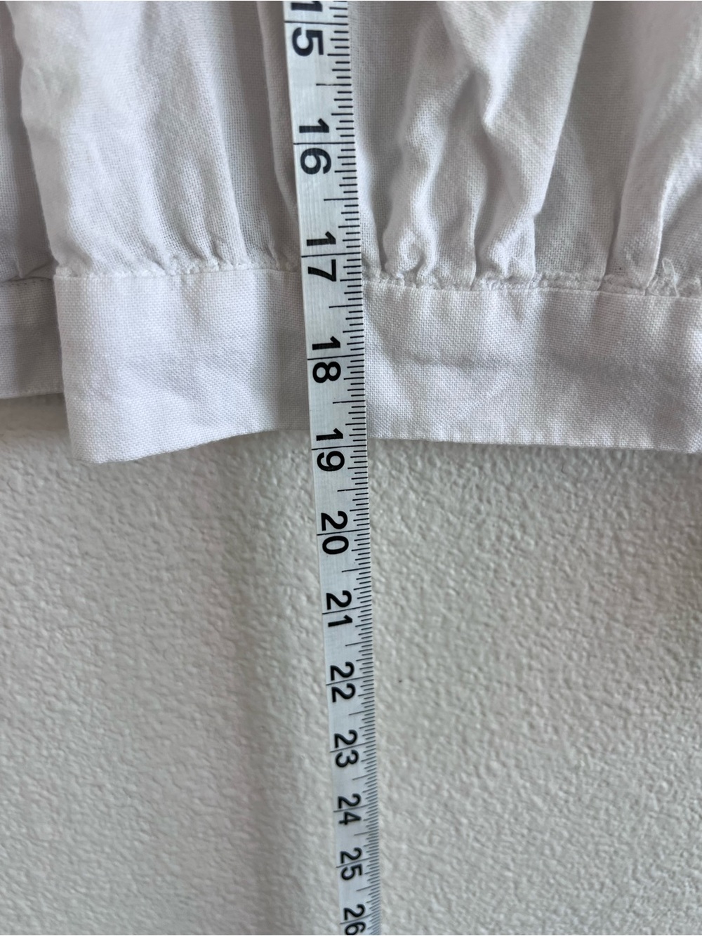 Madewell Women's Wrap Top in Eyelet White Cropped - Picture 8 of 10